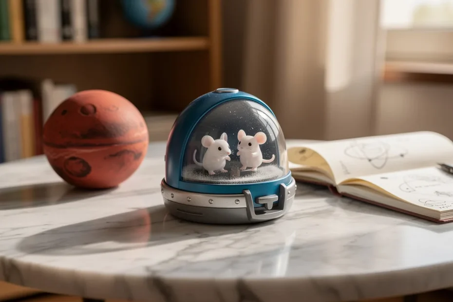 Nove cuccioli nati in orbita: come una cucciolata di topi sta cambiando la ricerca spaziale