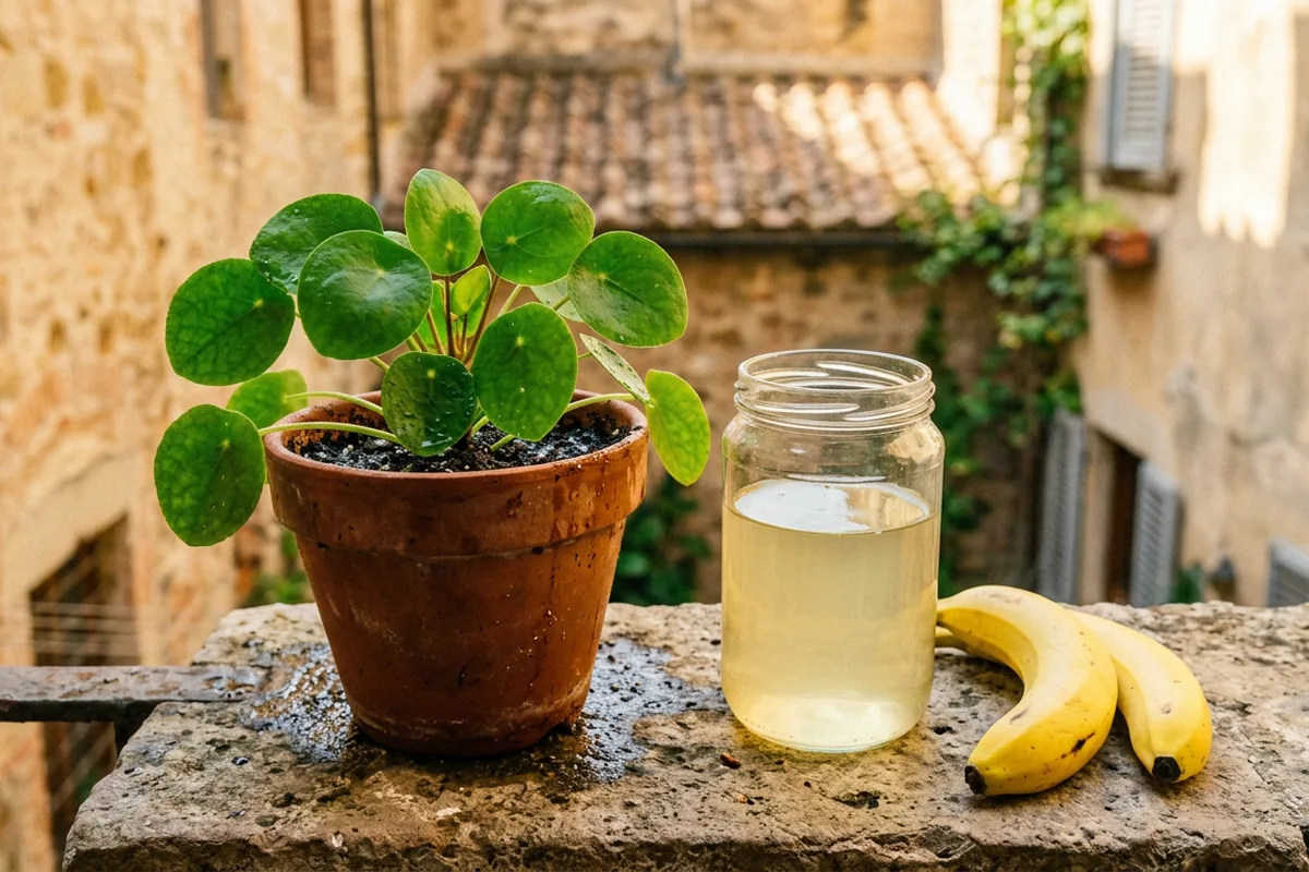 Piante più verdi con gli scarti: il “trucco” dell’acqua di banana spiegato bene