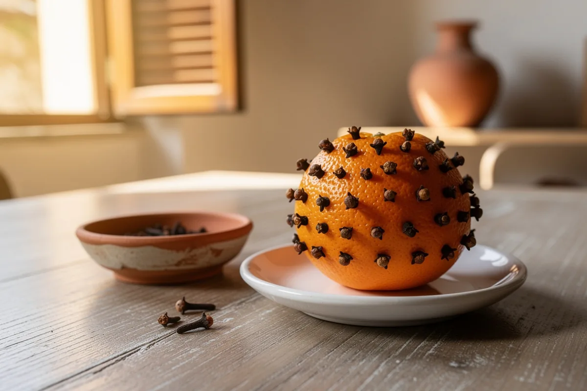 Profuma casa e allontana gli insetti: il trucco dei chiodi di garofano con l’arancia