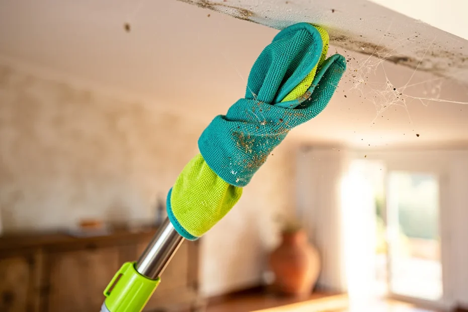 Ragnatele via in 30 secondi: il metodo dell’igienista per pulire gli angoli senza fatica